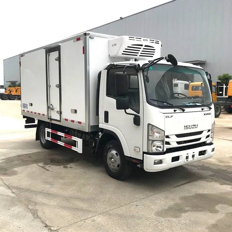 ISUZU 6 колес рефрижератор 5 тонн 10 морозильник грузовик для продажи