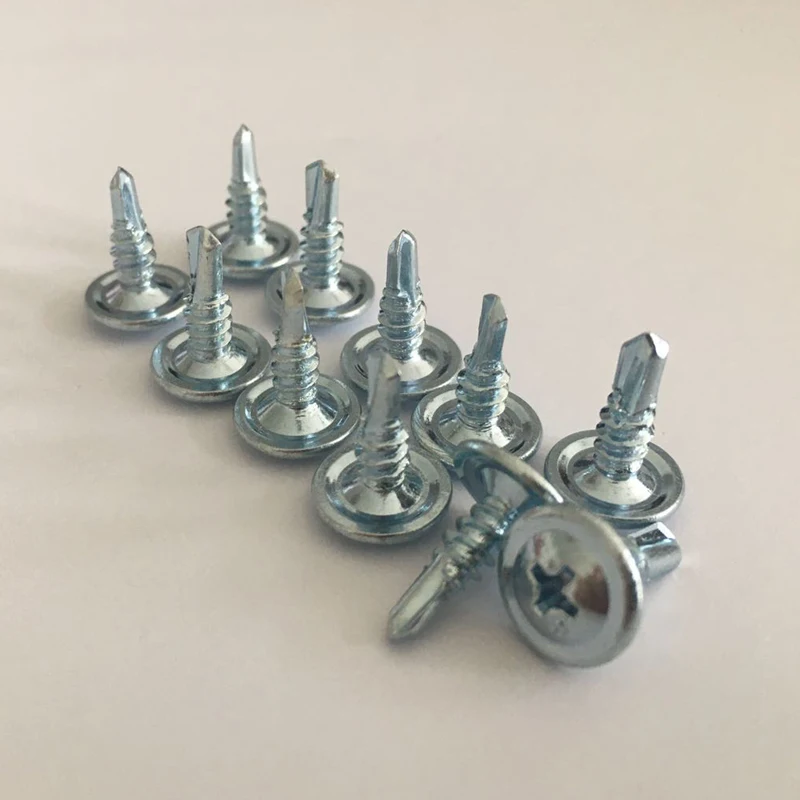 
Factory plastic ground screw all size zinc self drilling roofing screws 