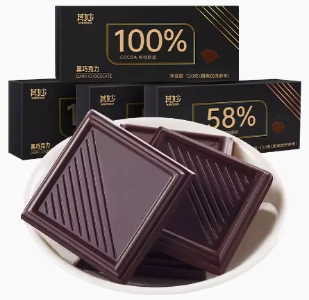 120g high fiber 0 sucrose high protein dark chocolate
