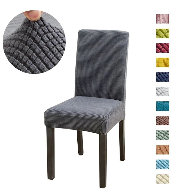 Banqueting chairs Polyester Spandex Fleece Covers Restaurant Room Office Banquet Housse De Chaise