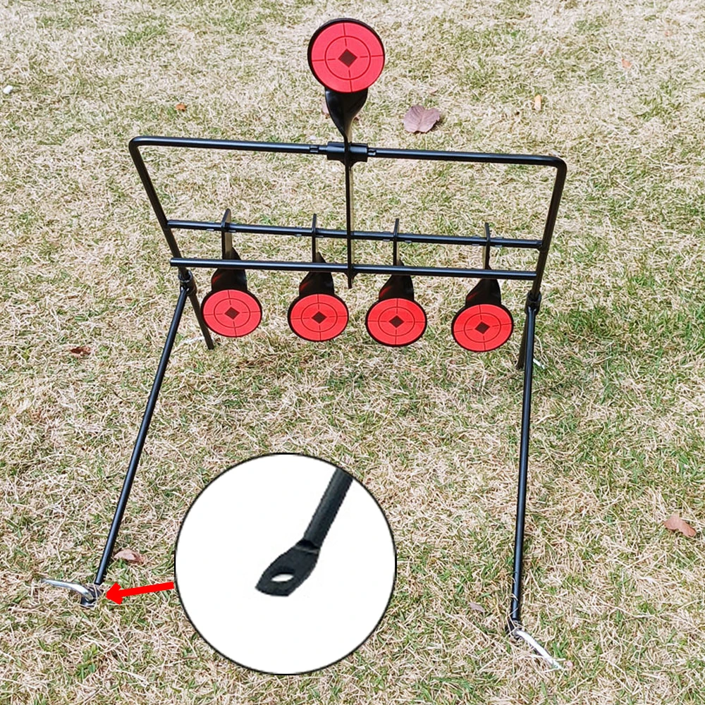 Portable Design Paintball Targets 5 Outdoor Ranger Shooting & Hunting Spots Resets Easily Fixed with ground nails