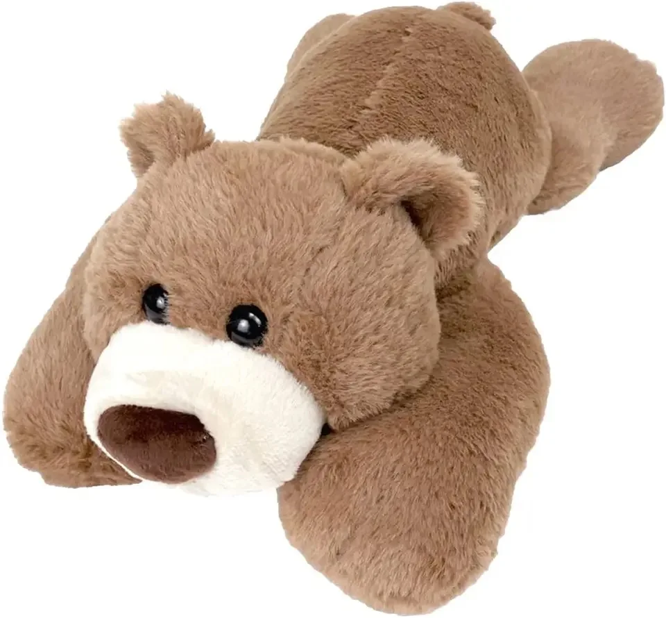 Custom Weighted Stuffed Animals for Anxiety 5LBS Relief Brown Bear Plush Soft Toy