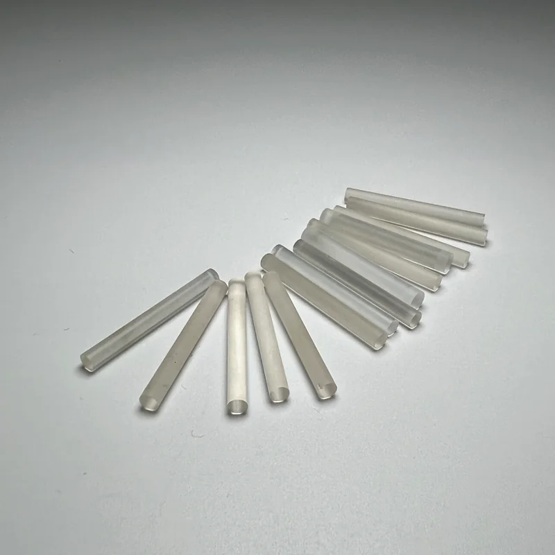 Stock or custom size double-sided polished AR coated rod lenses for medical rigid endoscopes