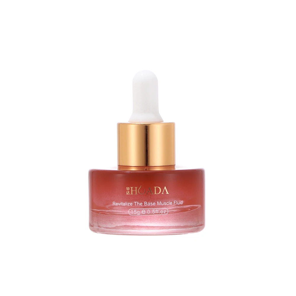 15ml  short round dropper  oil essential Packaging Cosmetic Empty Round Glass Bottle Set For Lotion Serum Cream