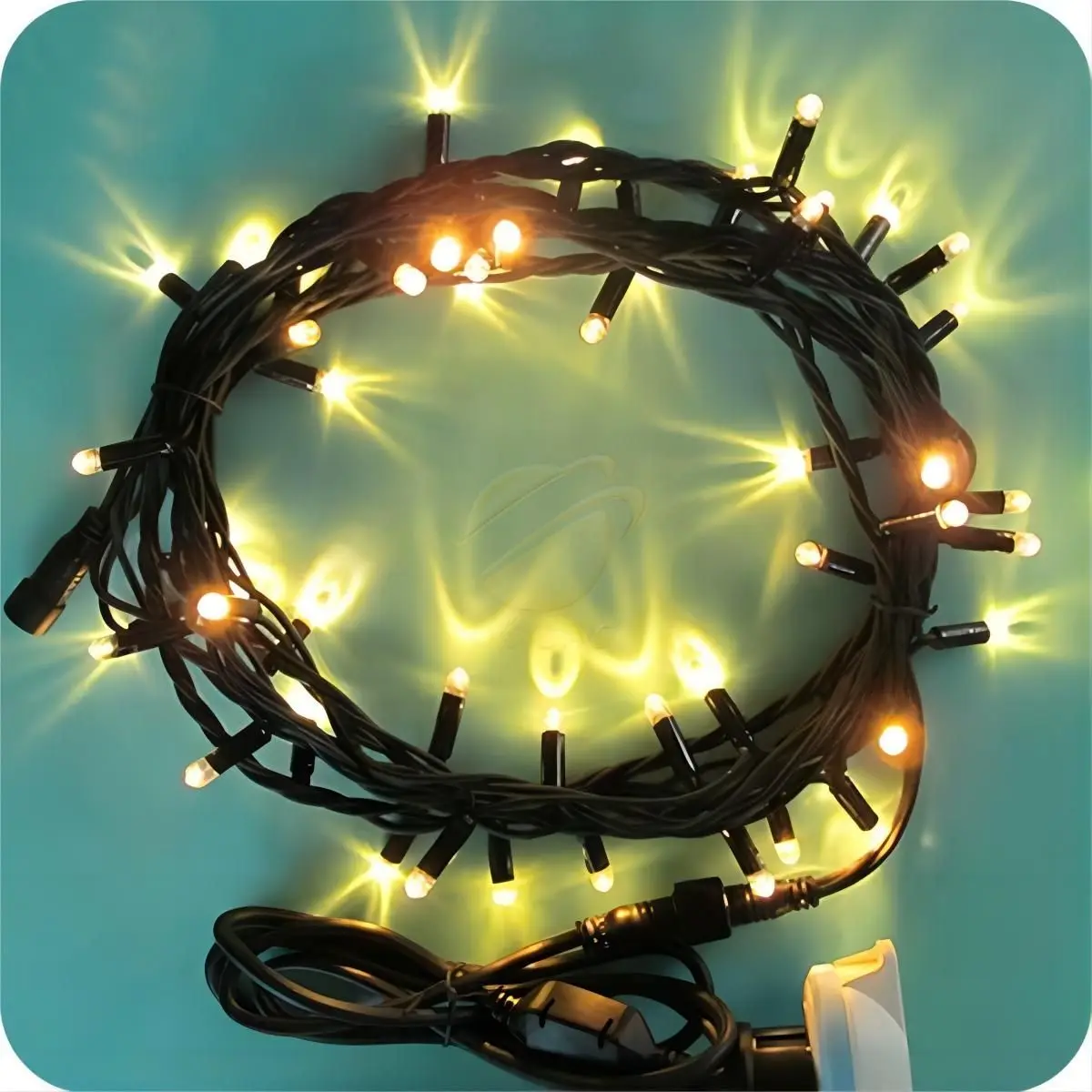 Holiday 30 LED String Lights 8M 220V rice led PVC fairy lights Christmas Party Decoration 360 degree glow Lights