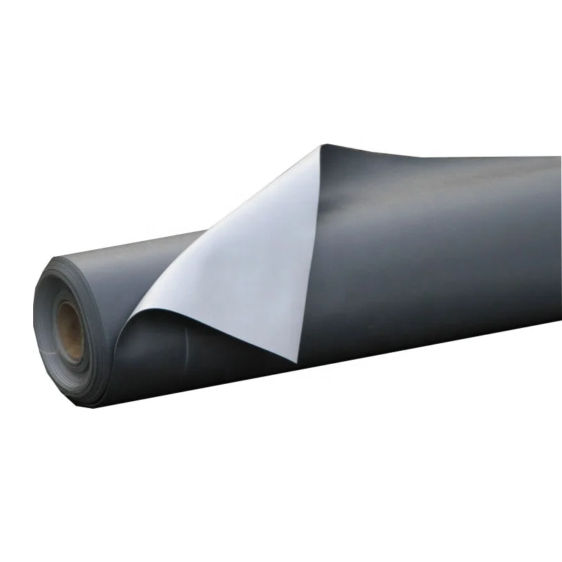 1.2mm flexible high polymer 1.5mm colorful reinforced tpo and pvc waterproof roofing membrane pool liner for roof