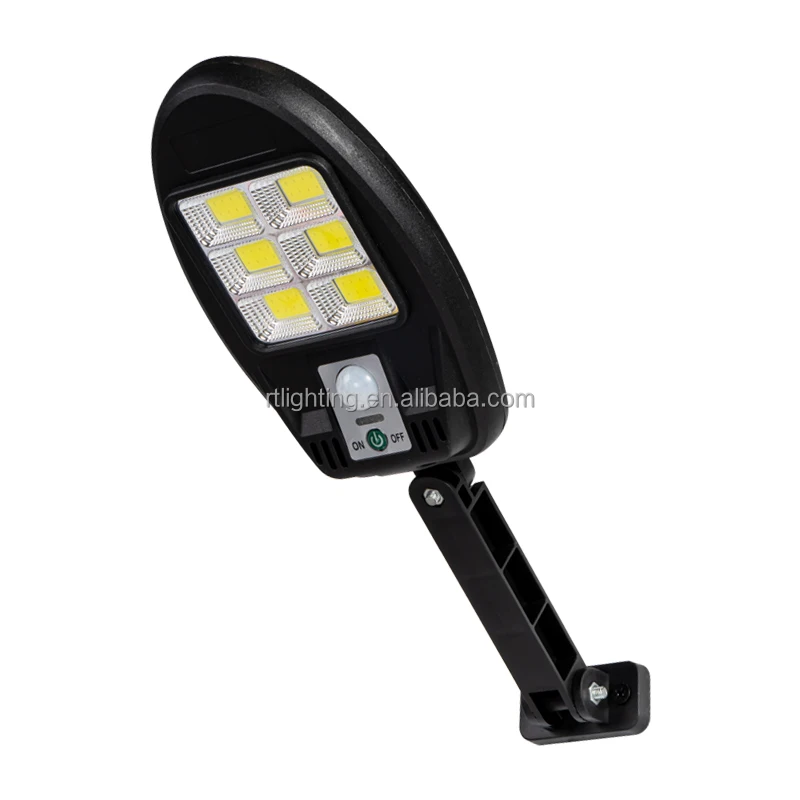 LED solar 2021 All in one  Cheap Waterproof COB 6500k Outdoor Led SOLAR street light Garden Light  Solar lights