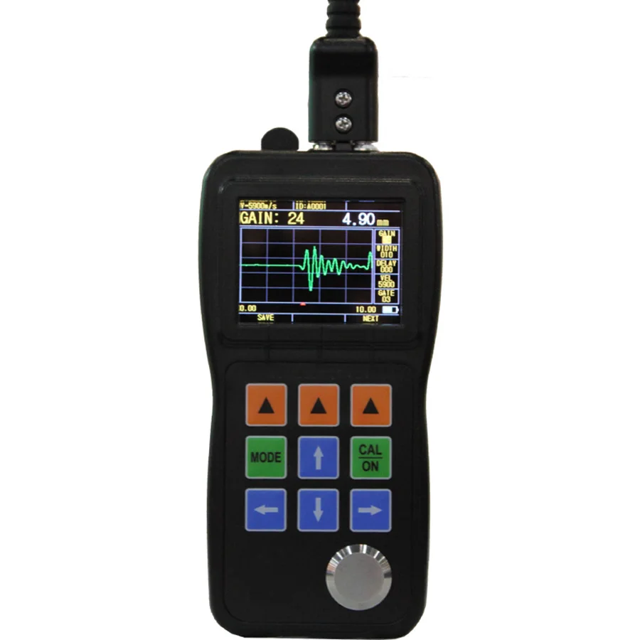 
ST-5D A/B Scan Ultrasonic Color Waveform Penetrat Coating Thickness Gauge 