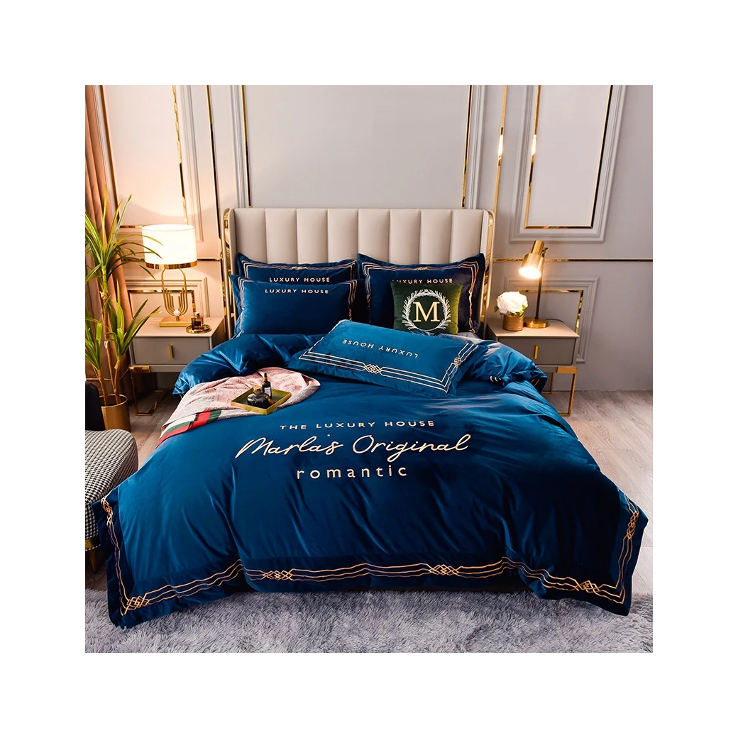 Оптовая продажа, простыни для кровати, роскошные бархатные покрывала с голубями, Комплект постельного белья