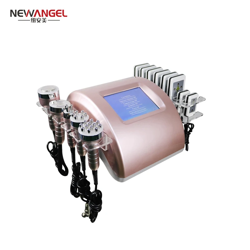 Multifunction manufacturer salon use laser vacuum 40k ultrasonic cavitation rf body slimming system equipment