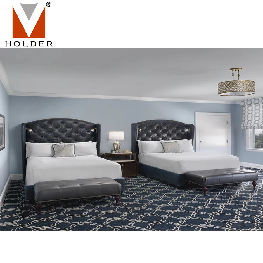 Modern Hotel Room Furniture Bedroom Sets Luxury King Size Set