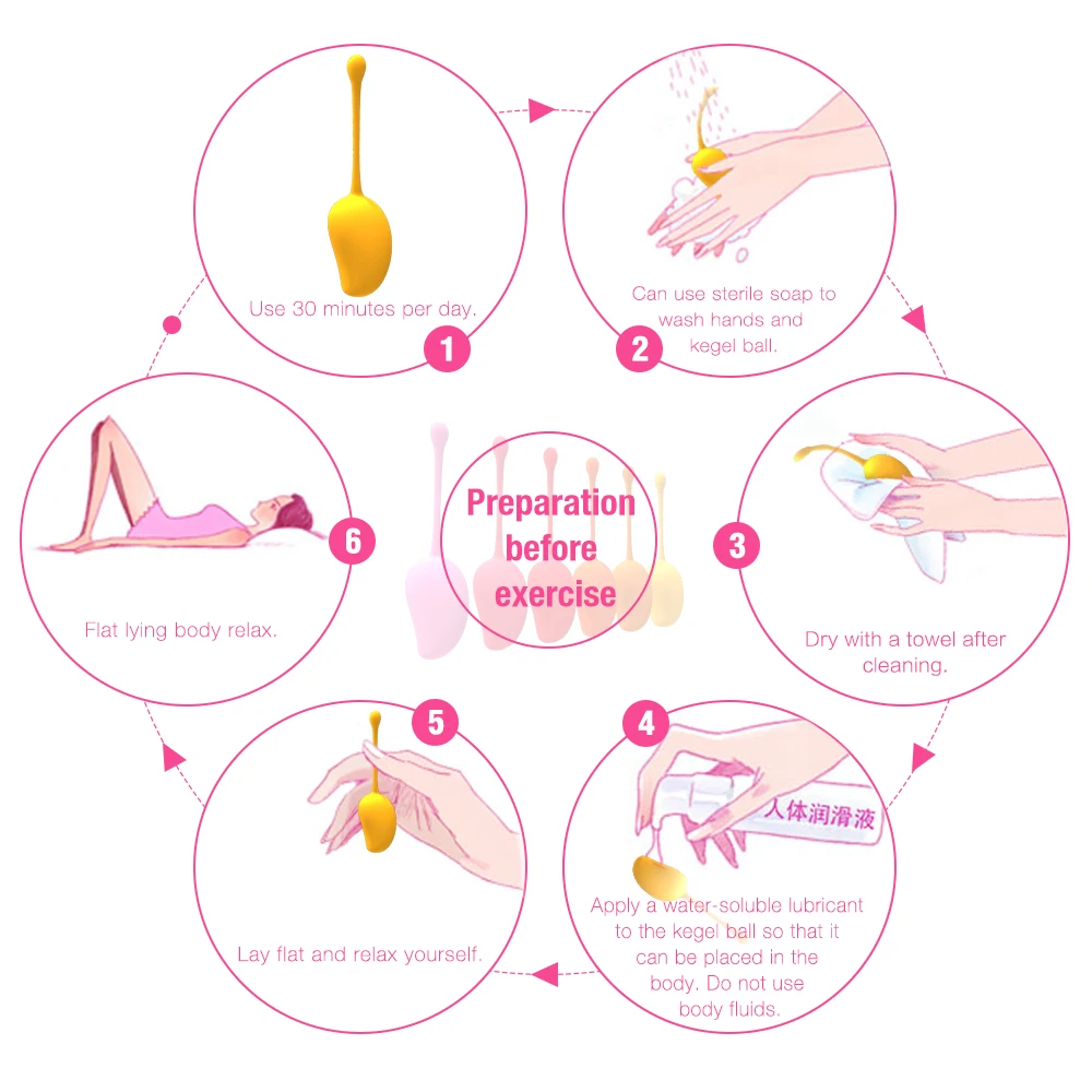 Mango Kegel Balls Ben Wa Balls Vibrator Vibrating Egg Sex Toys For Woman Remote Control Vaginal Tight exercise Muscle Shrink toy