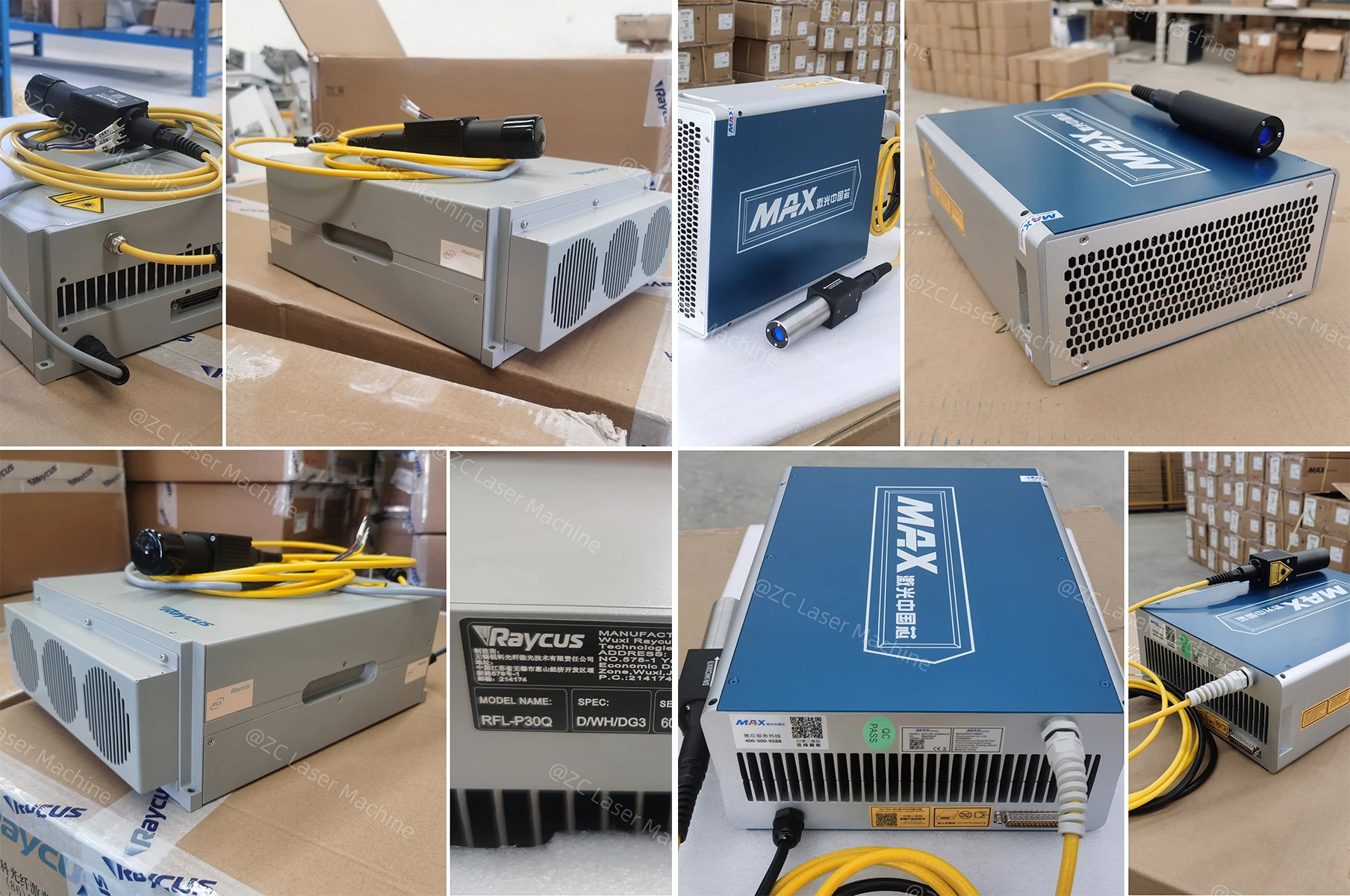 JPT MAX RAYCUS IPG YLP-V2-20W 30w 50w High Productivity and High Quality Fiber Laser Source