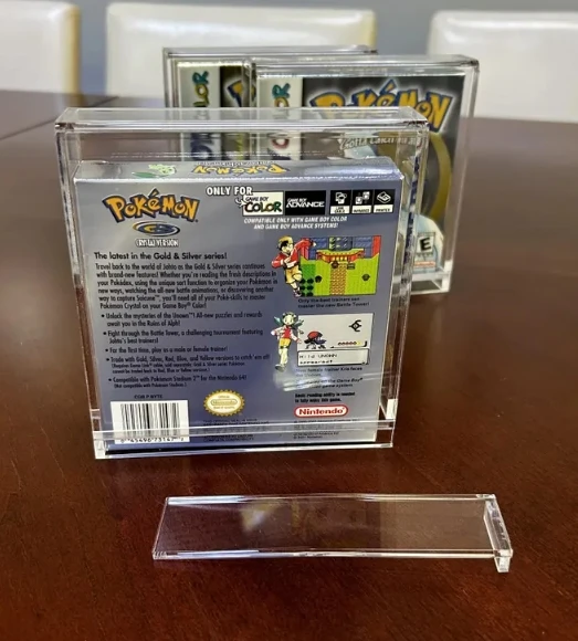 Acrylic Case for Nintendo GameBoy Acrylic Protective box for GameBoy Color Advance games Acrylic Case for SNES N64 NES