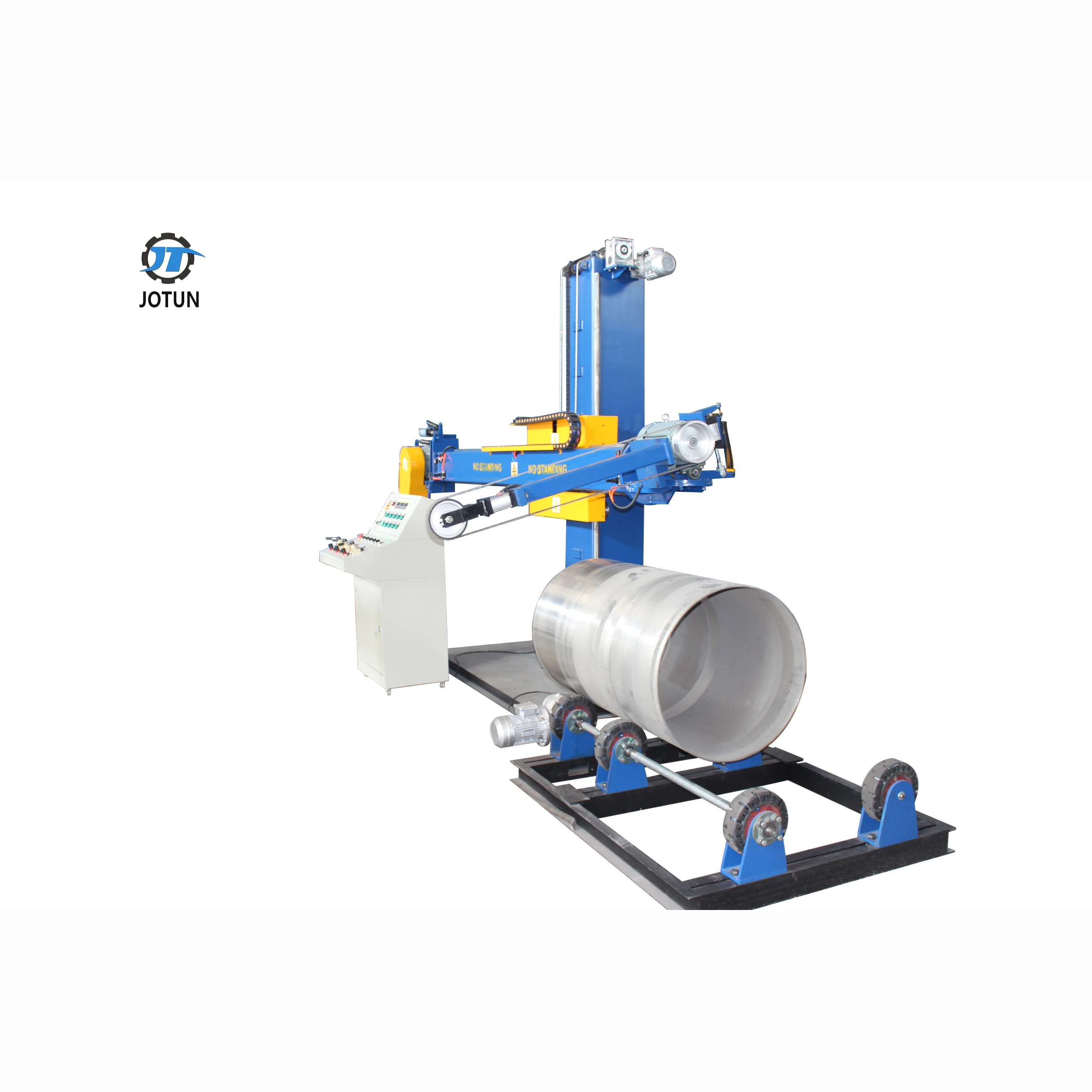 Jotun metal wine storage tank automatic polishing machine