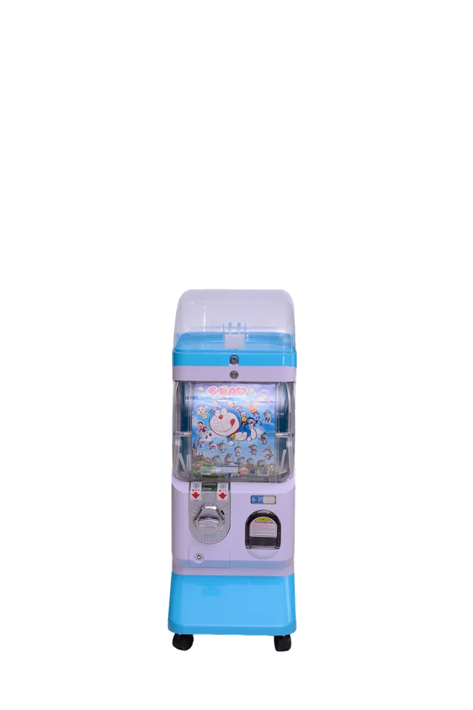 Coin And Token Operated Gumball Toy Vending Machine Gacha Toys Machine one layer.