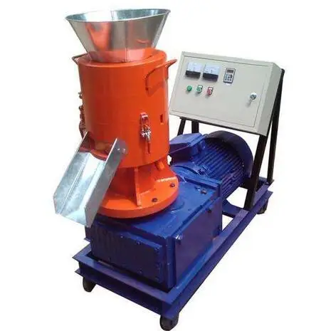 Завод HAIYUAN электричество pto дизельное высокоэффективное плоское покрытие рисовая шелуха древесная пеллетная мельница