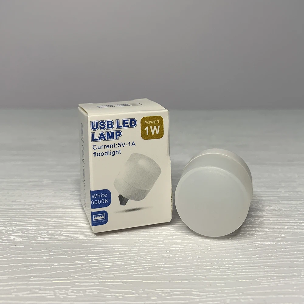 Energy Saving Multipurpose Mini Portable LED USB Plug Night Light Bulb for Laptop Dormitory