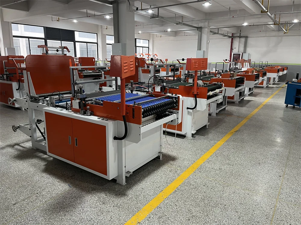 Professional Manufacturing Biodegradable Plastic Opp Bopp Side Sealing Bag Making Machine