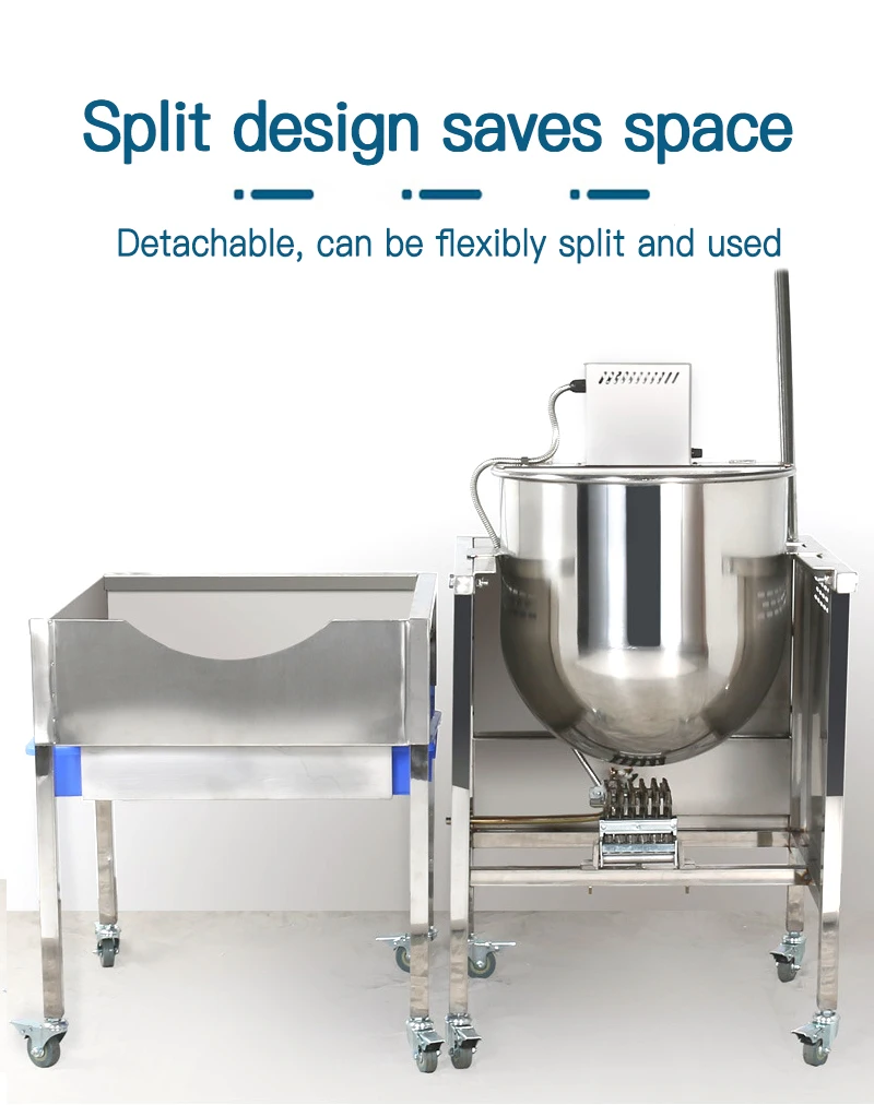 Automatic Ball Shape Popcorn Maker Chocolate Fruit Flavors Industrial Popcorn Making Machine for Small Business