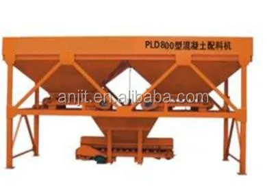 Concrete batching machine for construction works