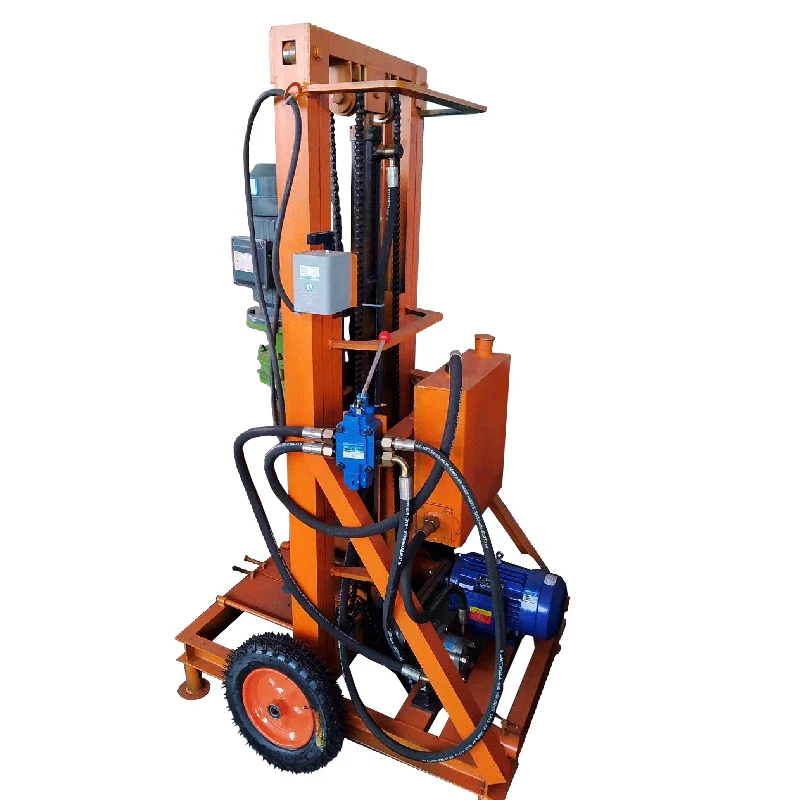 China brand portable hydraulic water well drilling rig prices