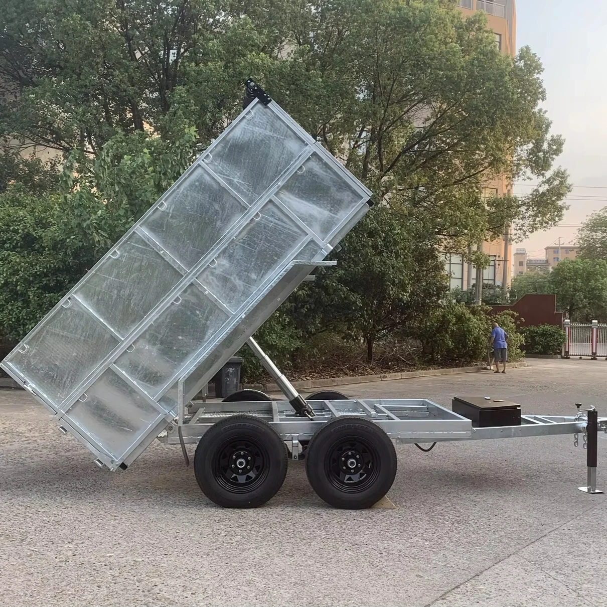 Гидравлический подъемный прицеп в стиле США, 8000LBS