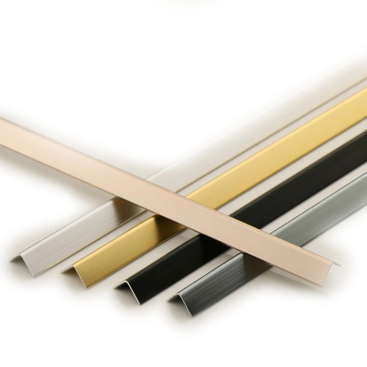 Hot Sale Straight Edge Angle Profile Aluminium L Shape Ceramic Tile Corner Trim For Corner Protection