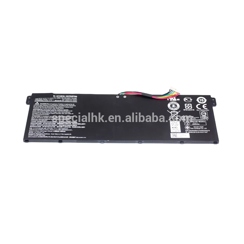 48wh Universal laptop replacement ac14b8k AC14B18J notebook battery for Acer Aspires E3-111 E3-112 E3-112M ES1-511