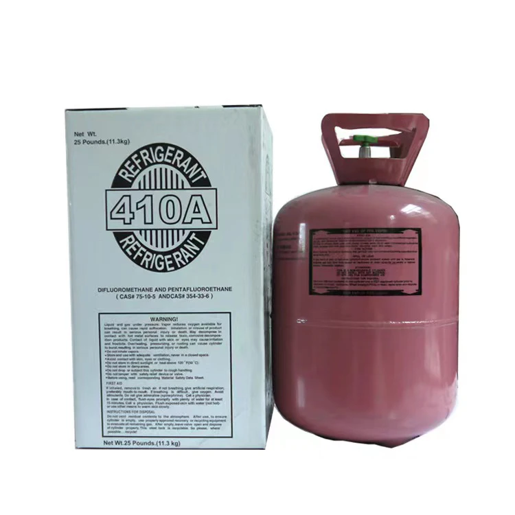 Hot selling high quality R507 R410A R404A refrigerant R134a refrigerant gas