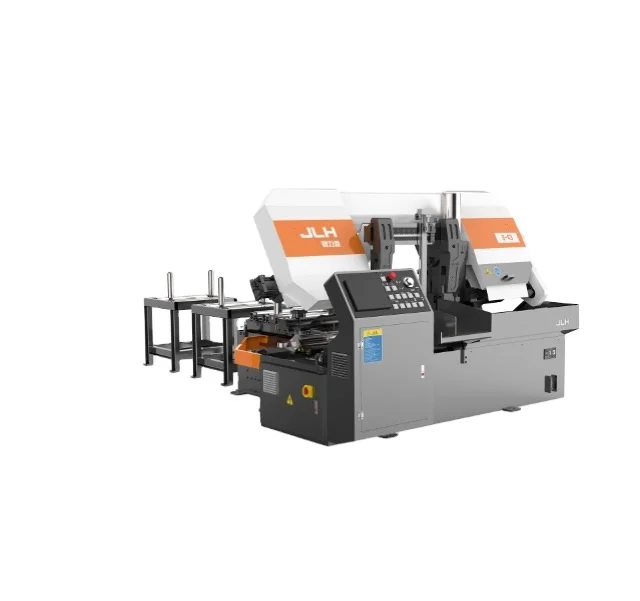 Horizontal cutting metal steel  automatic high speed feeding metal cut off CNC band saw machine