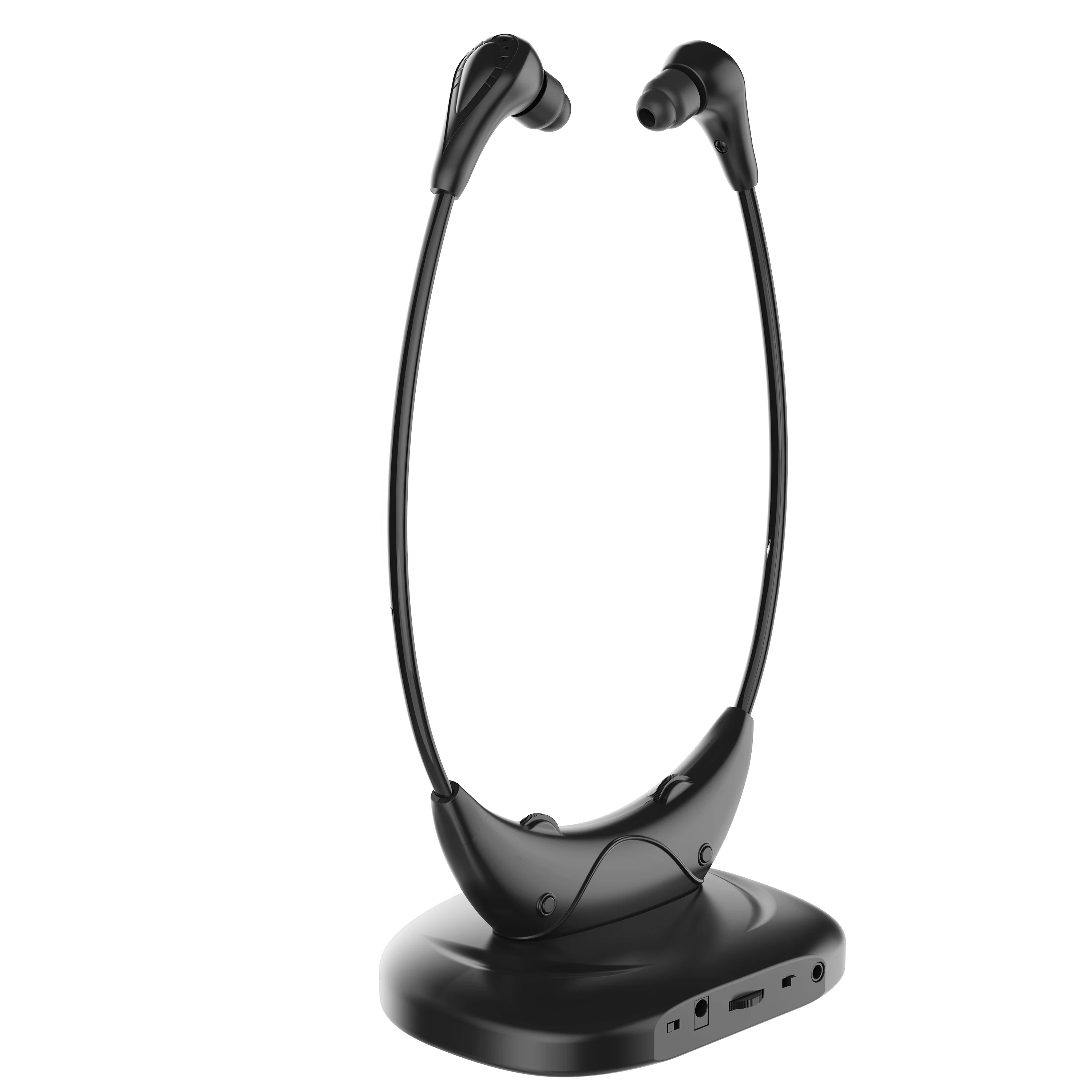 buy Black phonak cheap rechargeable ear power deafness battery wireless headphone digital hearing aids for elderly