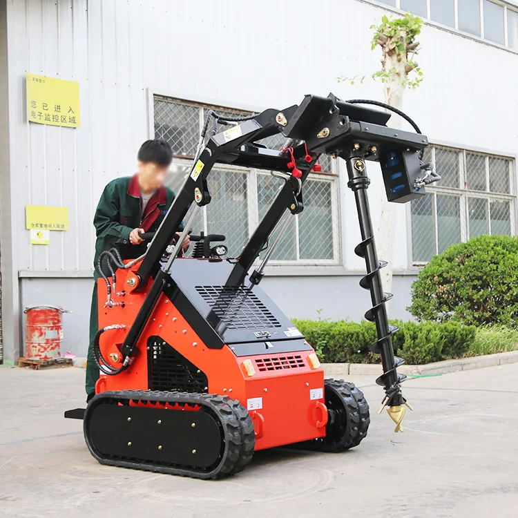 Free Shipping Chinese Skid Steer Loader CE EURO5 Epa Engine Skidsteer Electric Diesel