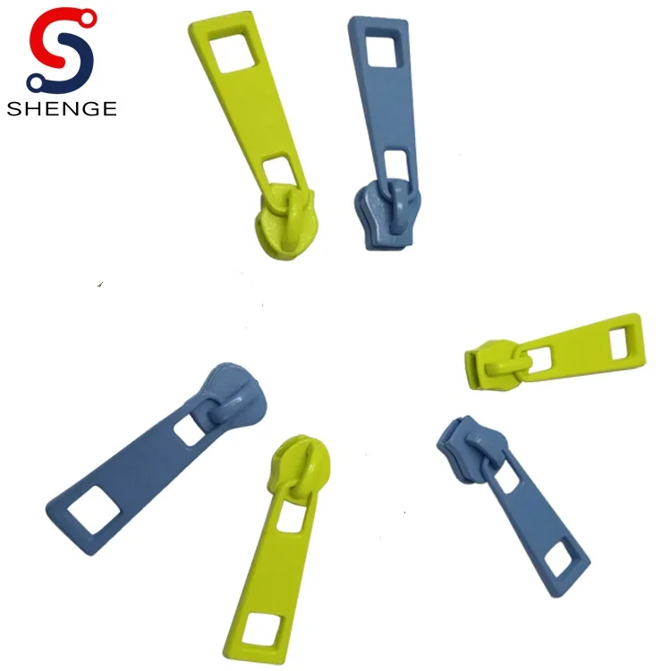 #3#,5#,8# Fancy Custom Logo Nickel-Free Metal Special Zipper Sliders and zipper Pullers