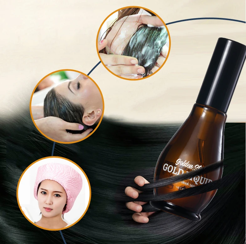 100% Organic Pure Hair Treatment Products Sulfate Free Natural Organic Deep Moisturizing Argan Hair Oil