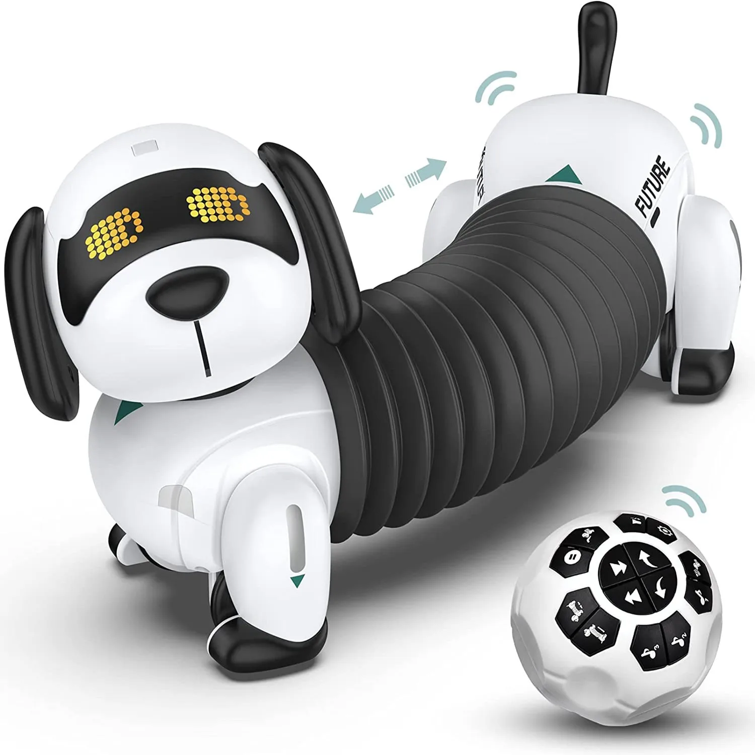 rc robots dog robot toy touch music programming dog intelligent remote control rc toys robot for kids submarine boat