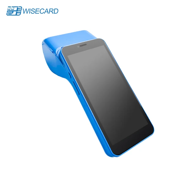Touch screen rotation credit card terminal stand in pos software system WCT-T80 smart mobile pos terminal machine