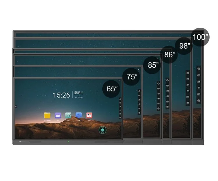 
Wholesale Education Equipment 65 75 85 86 98 100 Inch Classroom Teaching Interactive Smart Board 