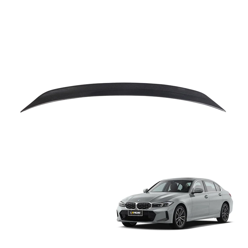 Langyu Vehicle Parts Modification Carbon Fiber 3 Series Trunk Rear Spoiler MP Style Tail Wing G20 G28 For BMW Tail Spoiler