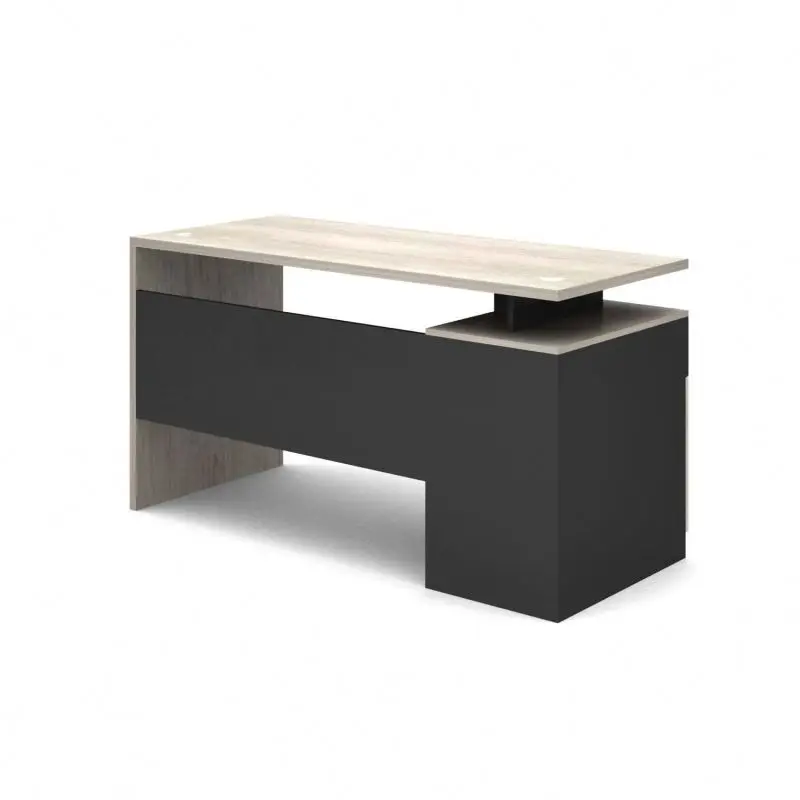 Small SOHO Home Reading Room Laptop Computers Table 2 Drawer Full Wooden Office Desks