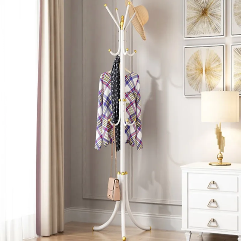 12 крючков, отдельно стоящая металлическая вешалка для пальто с вешалкой для пальто