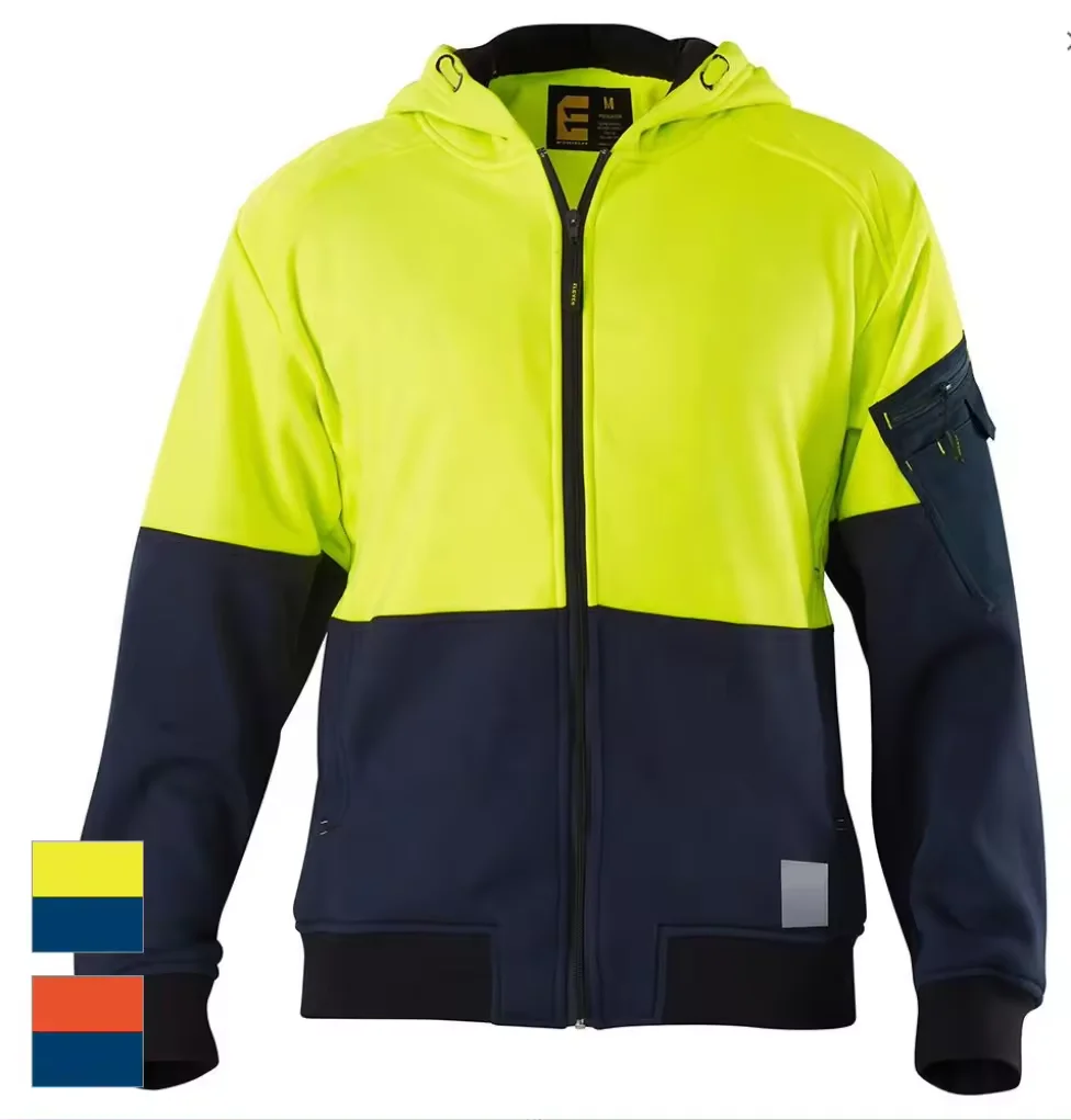 OEM custom wholesale long sleeve Flame Retardant fabric fr Sweatshirt