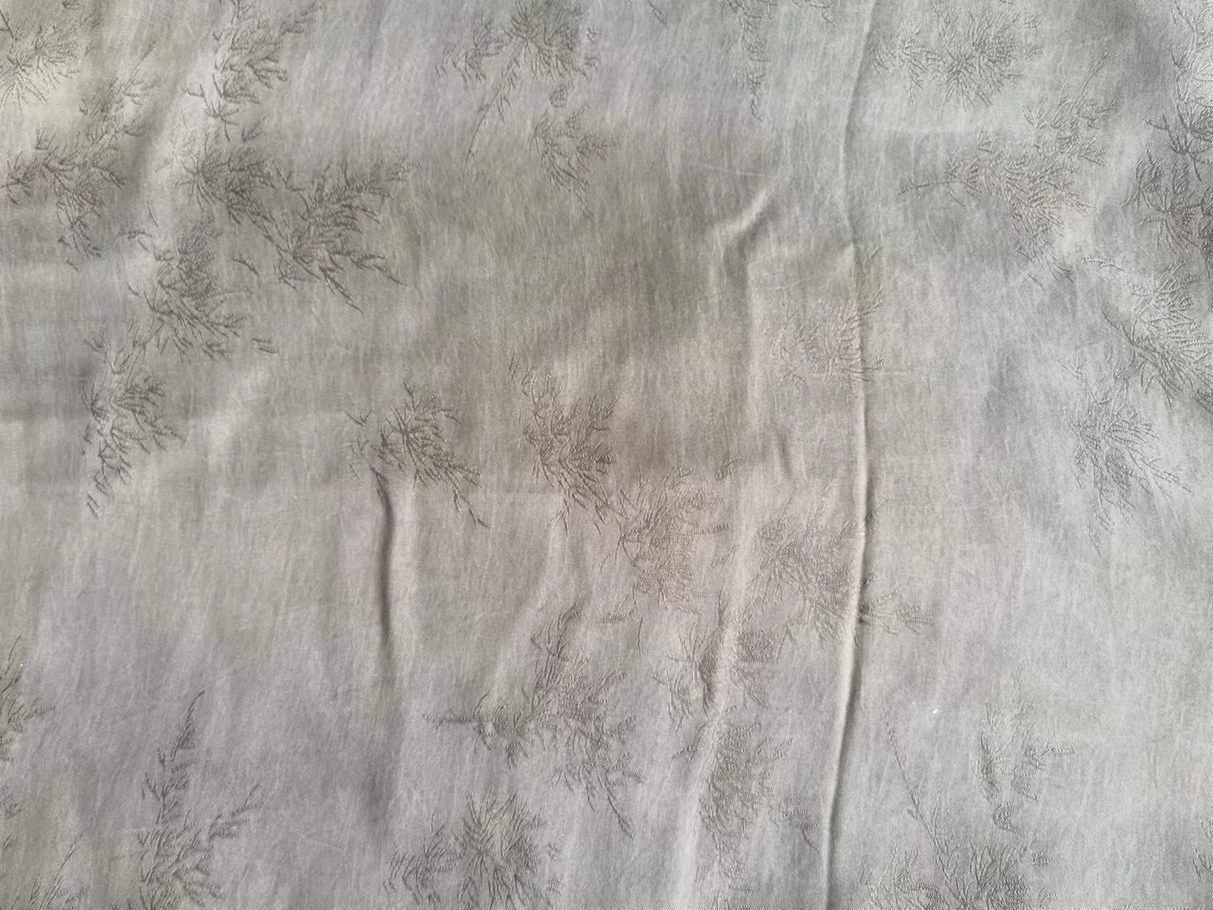 Manufacturer customized woven silky  breathable cupro viscose jacquard fabric for sleepwear