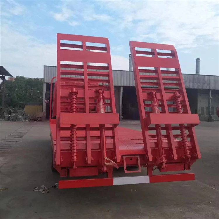 Powerful Shacman L5000 240 HP 6.8 M board length flatbed truck for transport 15-18 ton excavator Flat Truck Platform lorry
