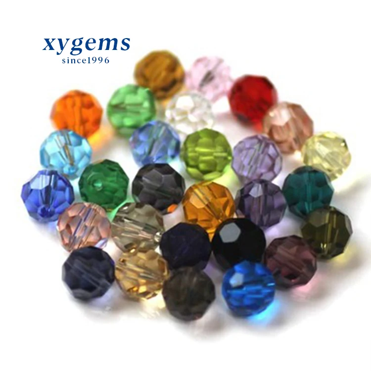 Wholesale Bead Landing Crystal 32 Faceted Ball Beads Design for Diy Jewelry Making
