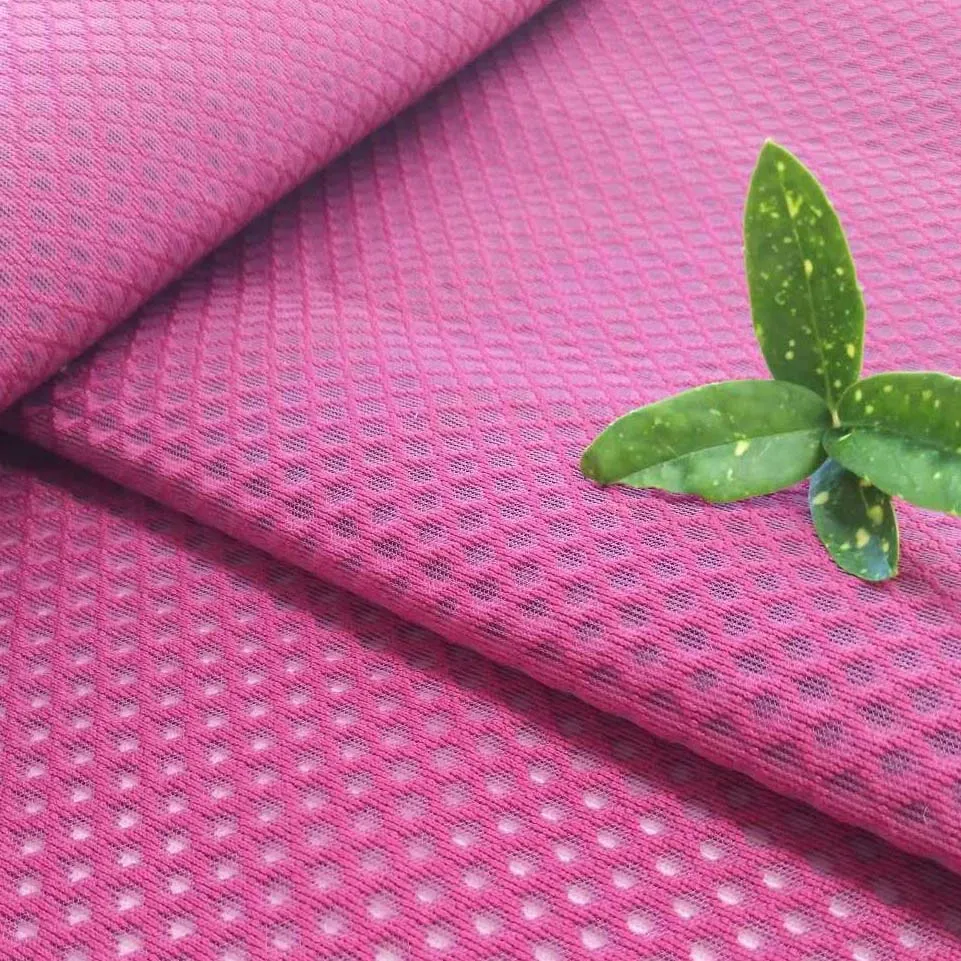 Customized Sun Lounger Recycled OEM 230GSM Polyester 3D Spacer Air Open Mesh Fabric Roll