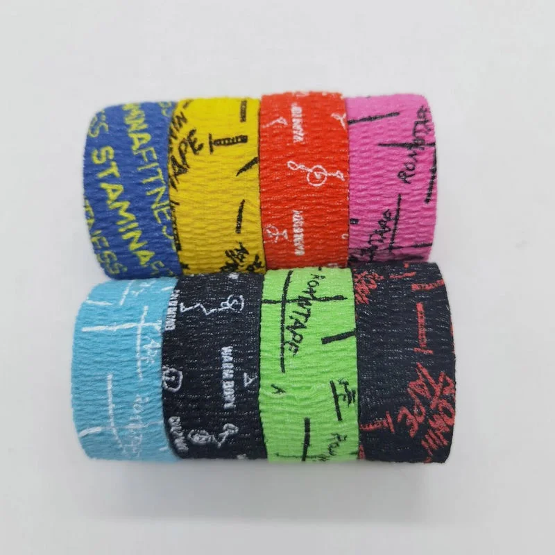 Elastic Adhesive Cotton 2 Inches Athletic Lifting EAB Hook Grip Weightlifting Thumb Tape