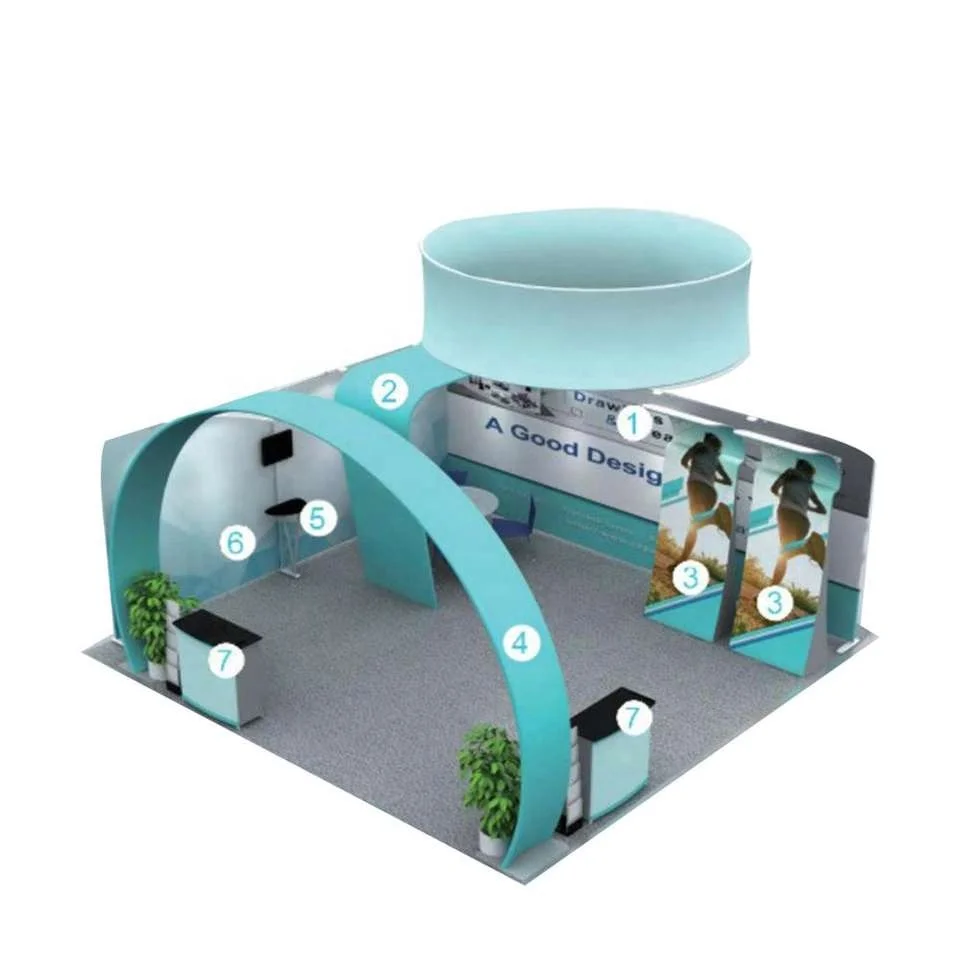 Shanghai /Shenzhen EXPO 30mins quick build 10x20ft wooden exhibition booth stand for trade show