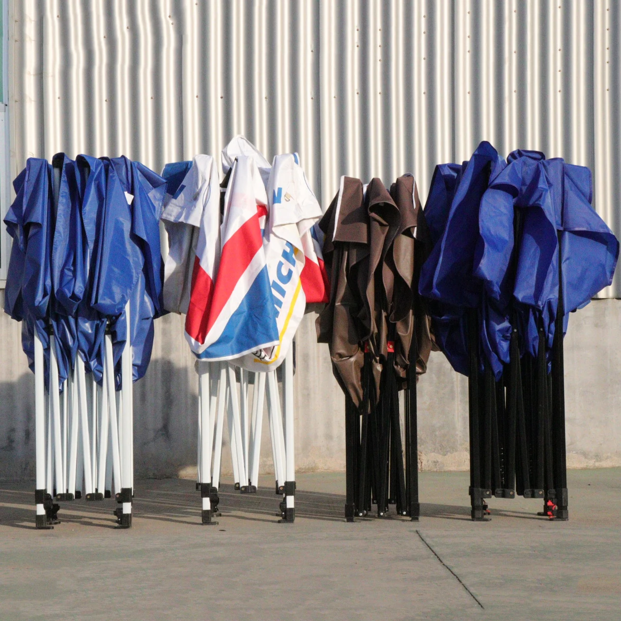 Folding Canopy  2x2m 2x3m 3x3m  3x4.5m  3x6m White Material PVC Coated 30mm Aluminum Folding Pop Up Tent