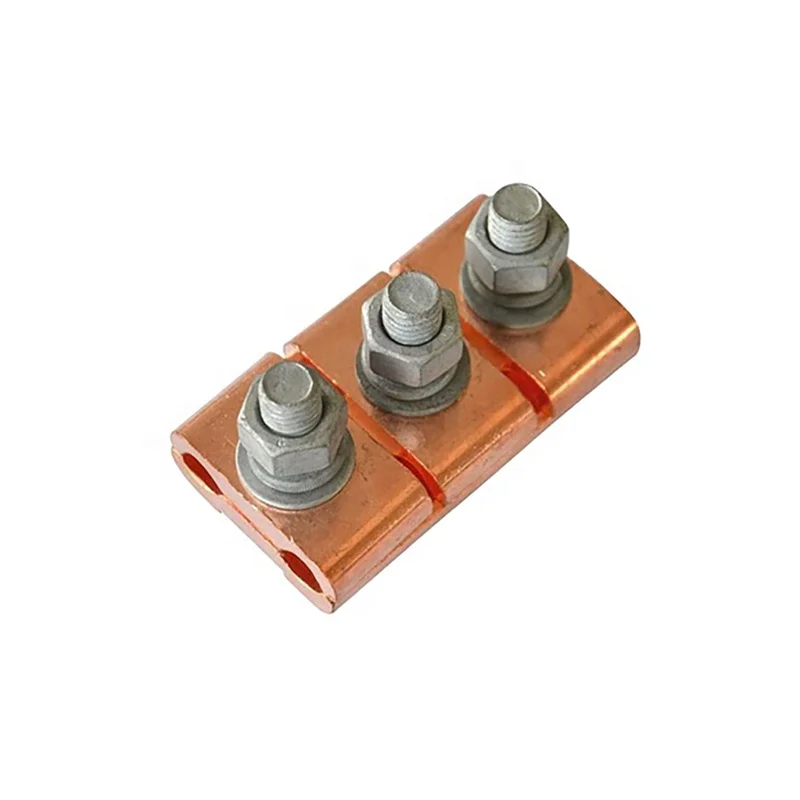 High Quality Electric Wire Fitting JBT Type Two Bolt Copper Parallel Groove Clamp